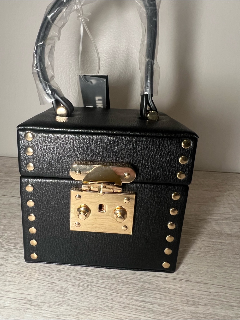 Like Dreams Studded Treasure Box Bag